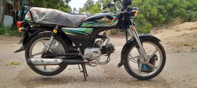 Union Star 2025 Alarms Alloy Rims, Self start