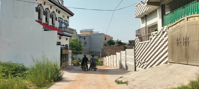 3 Marla corner plot nearly by Main Adyala road opposite samarzar