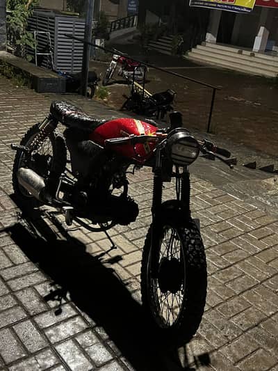 Cafe racer 70cc