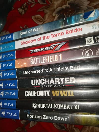 PS4 Games Bundle for Sale | 9 Original Games