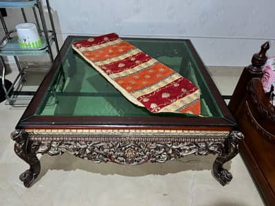 2 sofa set and 3 table set