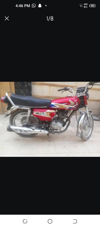 Honda cg 125 20 model
