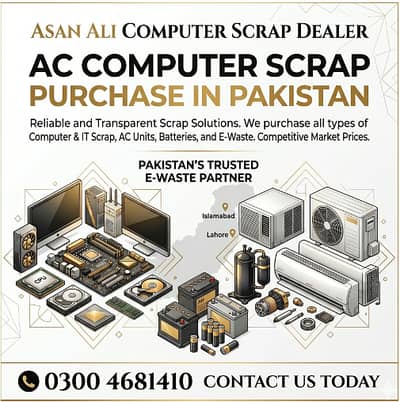 used computer/scrap computer /monitor/cpu