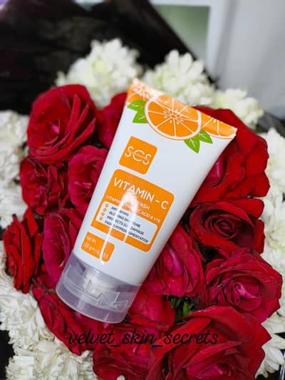 SCS vitamin C face wash 120gm - 804 Rs karachi