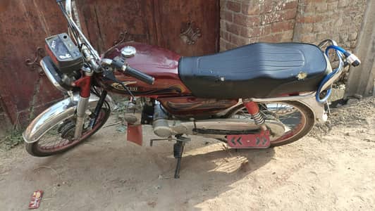 united 70cc bike