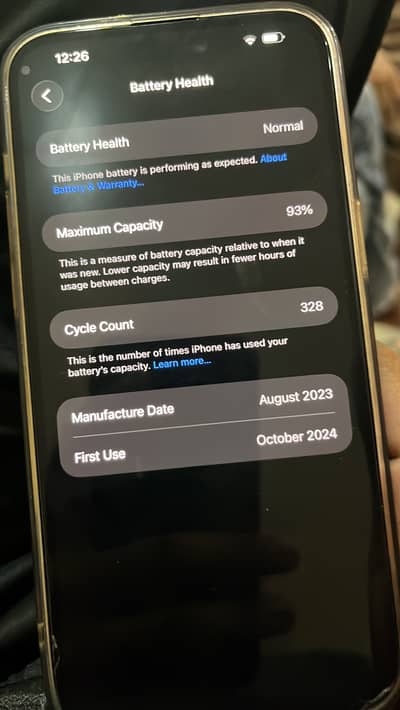 15 pro max available for sell