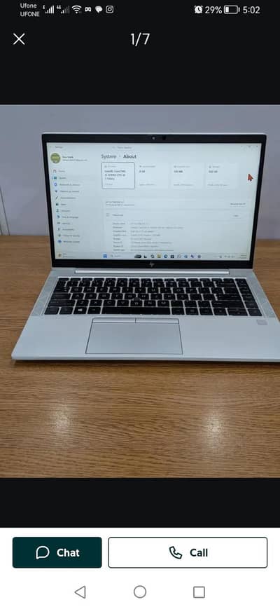 laptop I5 ha  timing 2 ghnty hai r screen touch ha