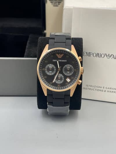 emperor armani original watch brand new