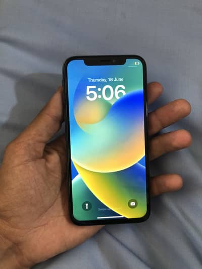 iPhone x 64 gb argent sale