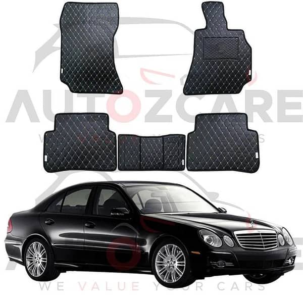 Mercedes E200 7D Floor Mat ( Flat Style ) 5PCS - Model 2002-2009