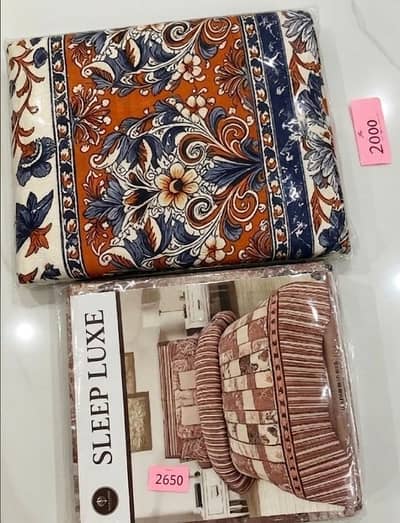 BED sheets brand new  kingsize