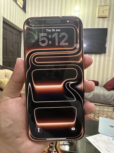 Apple iPhone 17 Pro Max 256gb dual physical sim 100 BH