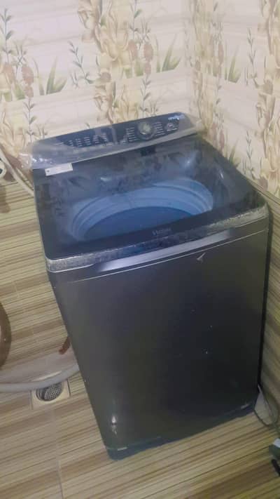 Haier automatic washing machine in 10/10 condition all parts genuine