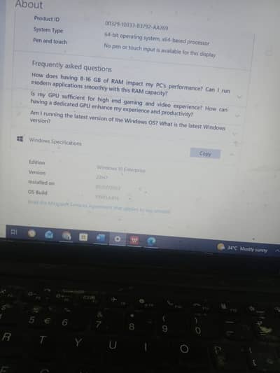 LENEVO 11TH GENERATION PM Laptop  SCHEME