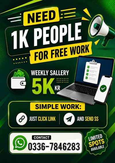 part time online work available contact me and start your Earing