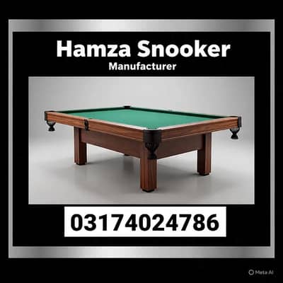 Snooker \ Billiards table \ New Rasson \ Star Wiraka \ Shender Table