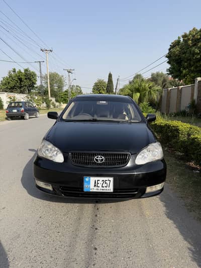 Toyota Corolla SE SALOON Model 2004 Islamabad Registered