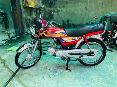 Honda CD 70 2025 model  for sale original documents 10/10