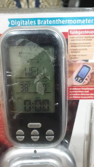 kitchen electrics checking meter