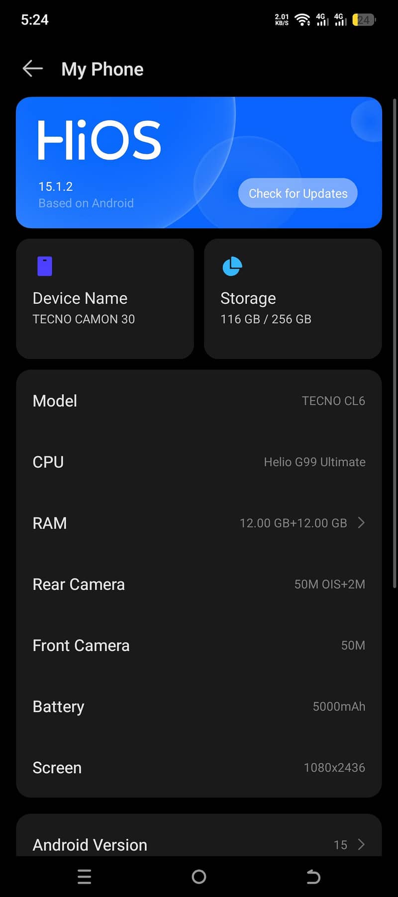 Tecno CAMON 30 5