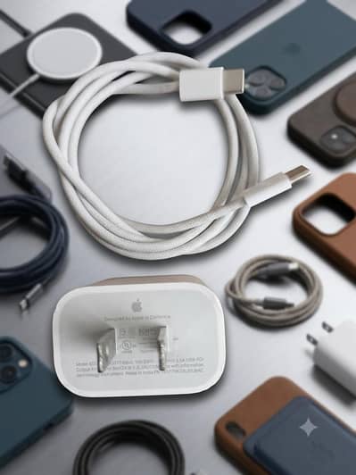 Apple 20W USB-C Power Adapter With Original  Cable