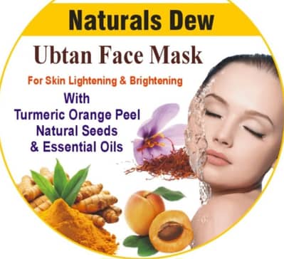 naturals dew organic ubtan face mask