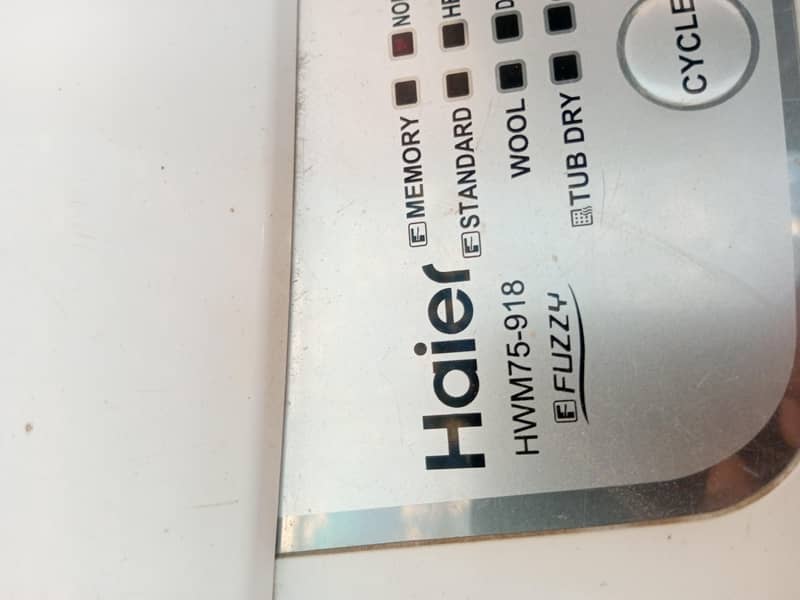 Haier automatic washing machine 0