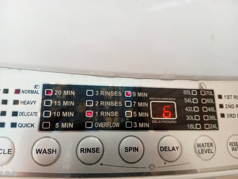 Haier automatic washing machine 1