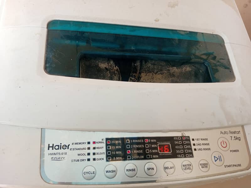 Haier automatic washing machine 3