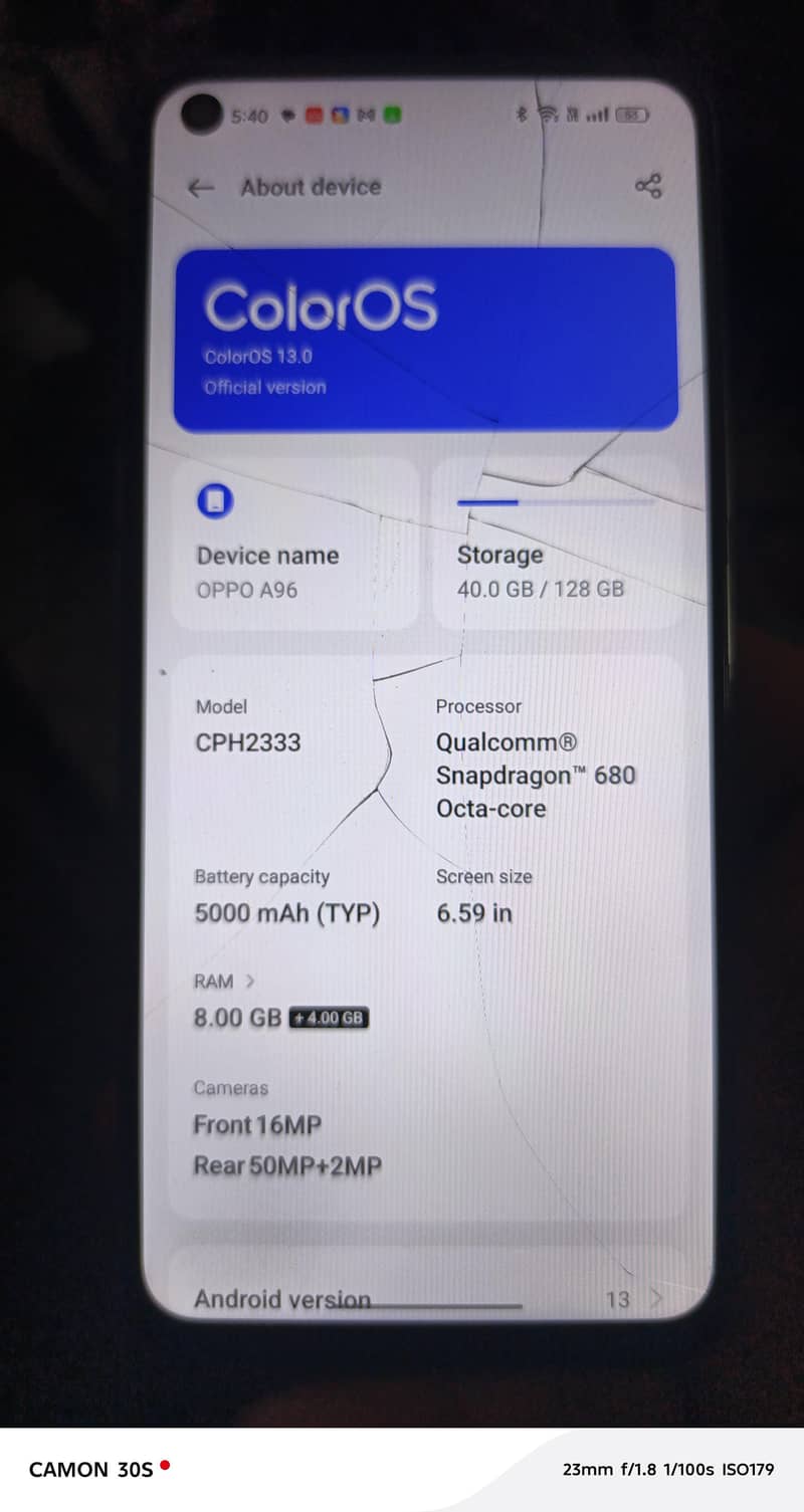 OPPO A96 6