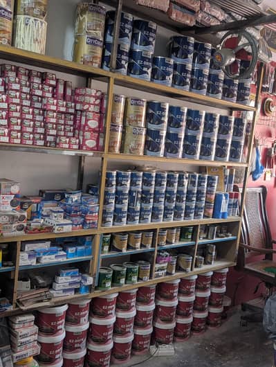 Selling Goods of Paint Hardware and Electric Store