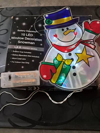 snow man light