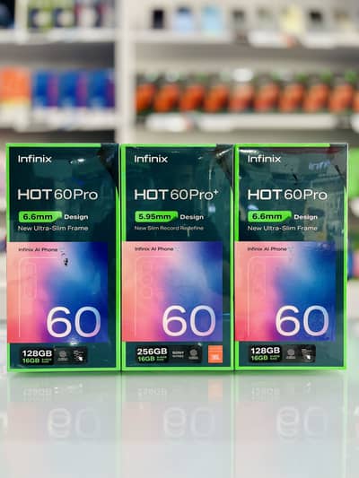 Infinix Hot 60 Pro Plus Box Pack PTA