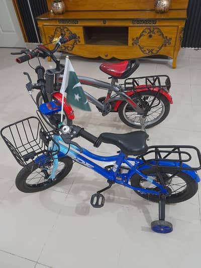 Urgent sale of branded Kids cycles for 4 to 10 years old kids