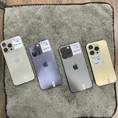 iPhone 15pro max /14pro max /14pro 256gb pta approved