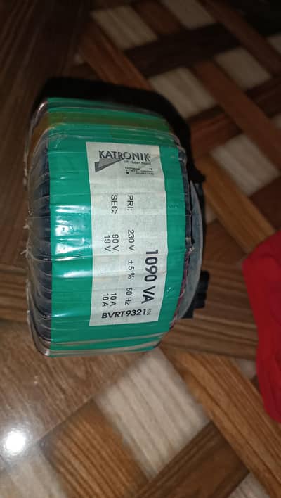 German KATRONIC Toroidal transformer 230V/ 90V/ 19V/ - CNC M/C part