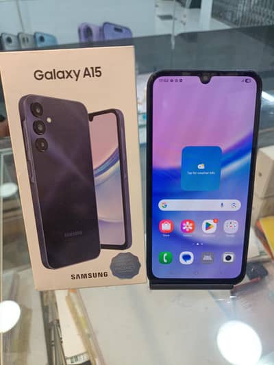 Samsung Mobile A15 8/256 blue black 10/10