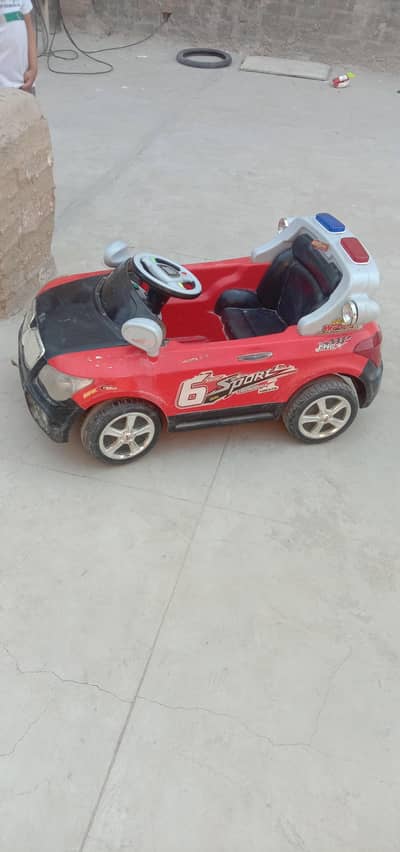 Battery car with remote control & manual