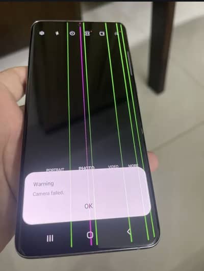 Samsung Galaxy S20 plus - Camera Failed