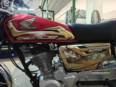 Honda CG 125 Golden Edition Self Start