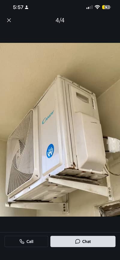Haier candy dc inverter cool and heat ac 2 yere uasd