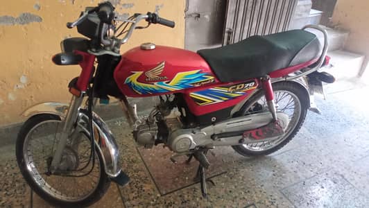 Honda CD 70 urgent selll 03166007233