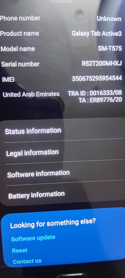 Samsung Galaxy Tab Active3