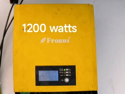 Fronus 1200 watts inverter + Cell Battery