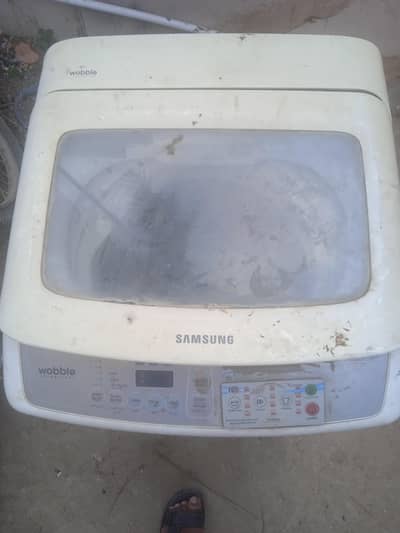 SAMSUNG AUTOMATIC WASHING MACHINE USED AIK SAL SE USE NHI KI NEW LELI