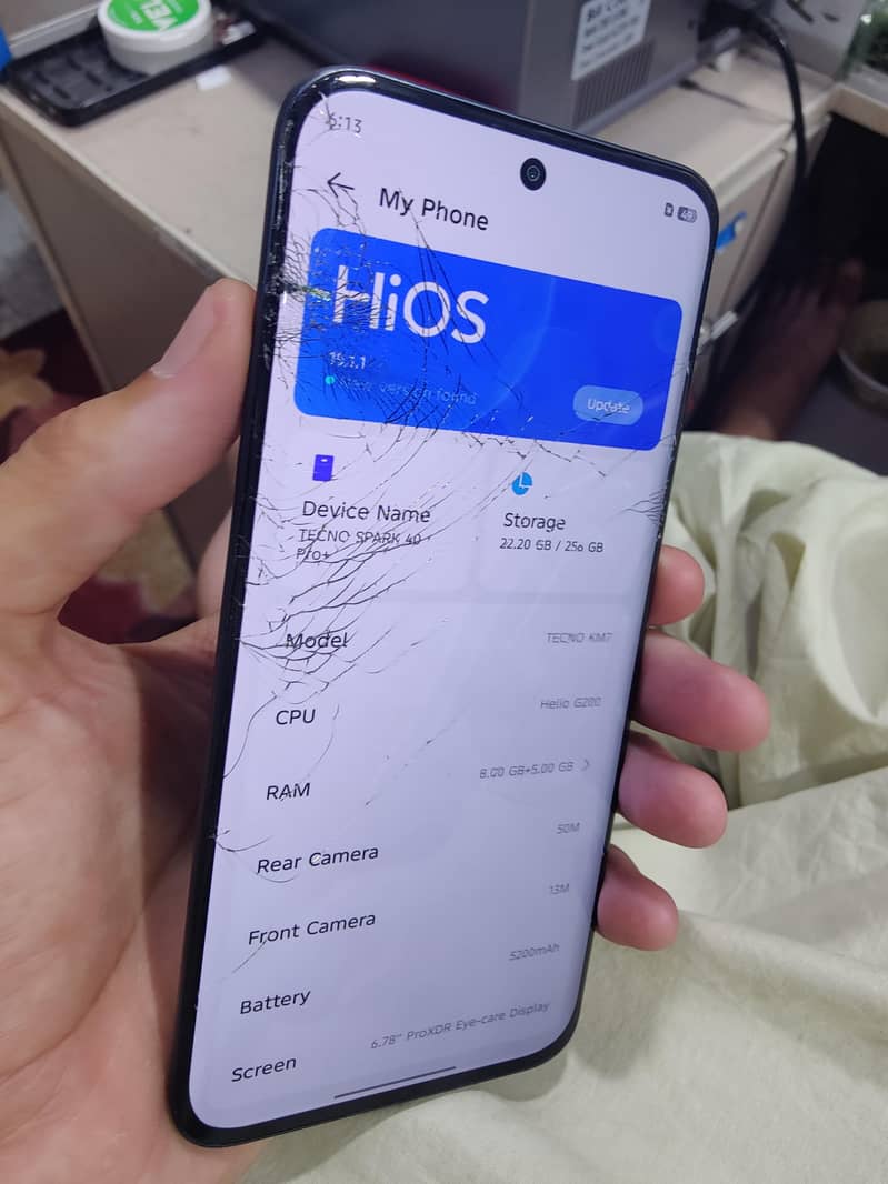 Tecno common 40 pro plus 4