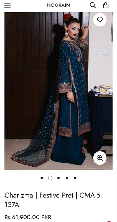 One time used, Excellent condition branded dress