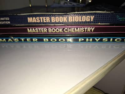 Mentr Mdcat Master books Set