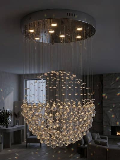 k9 crystal chandelier