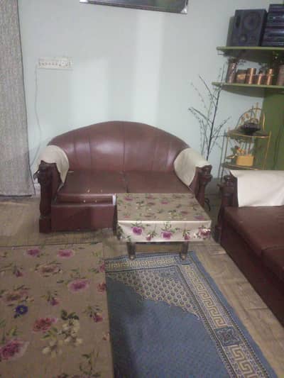 leather sofa set